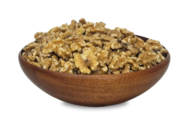 Walnuts, Halves and Pieces, Raw, Organic