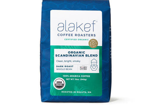 Coffee: Alakef Certified Organic Scandinavian Blend